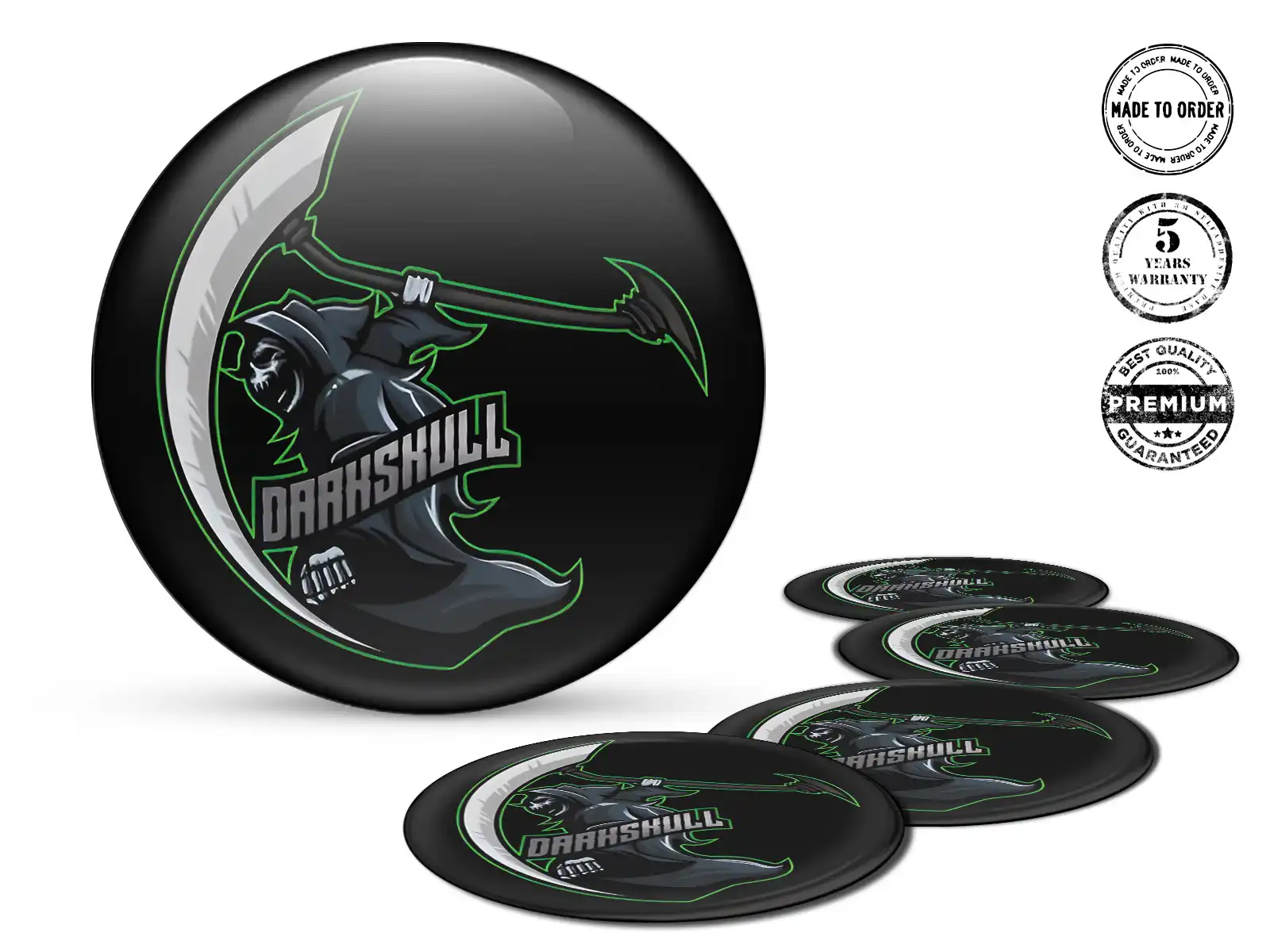 Felgenplaketten Logo Performance Surge